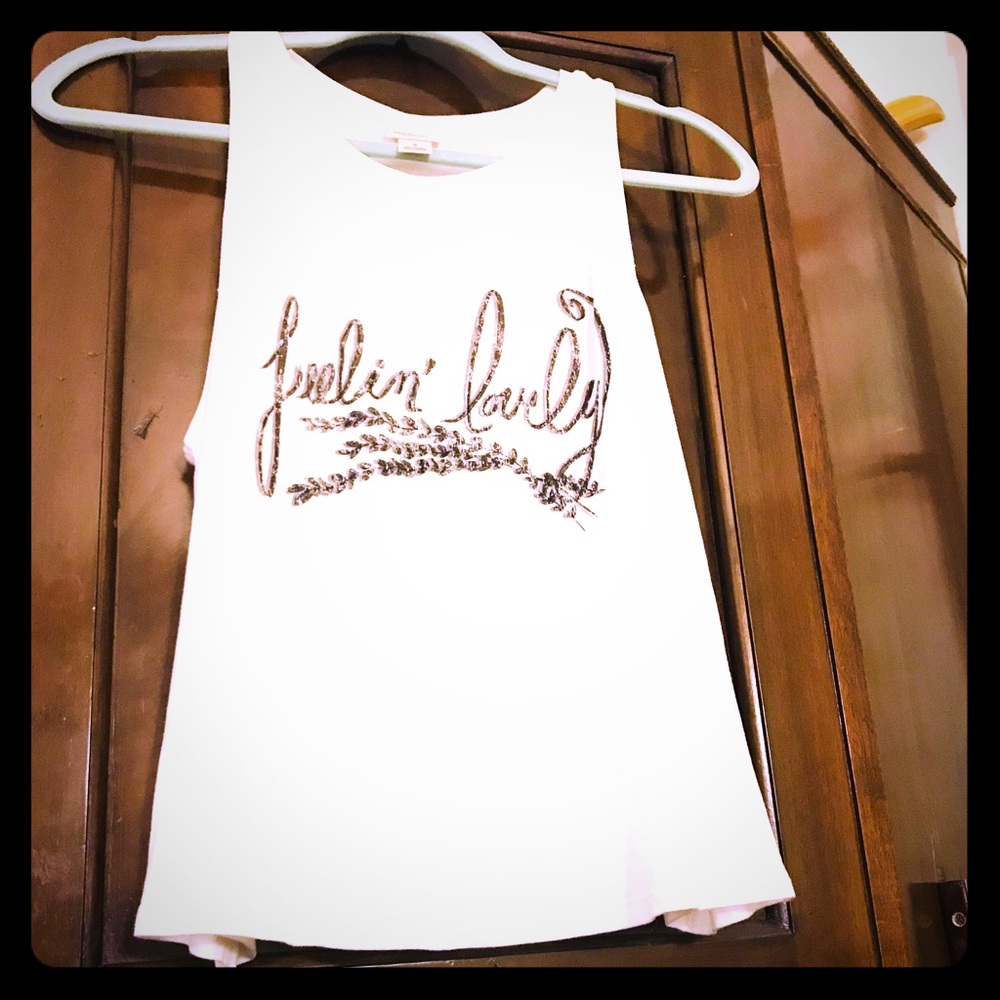 “feelin’ lovely” tank top